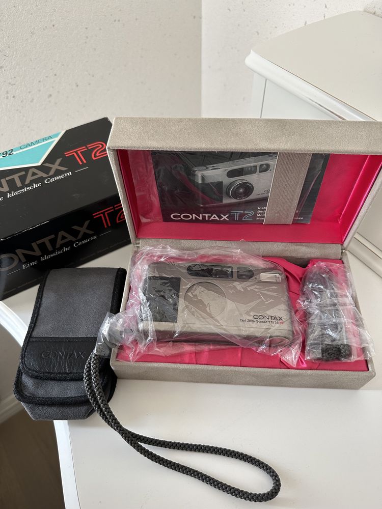 Contax t2 стан нового плівковий фотоапарат