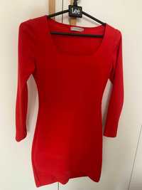 Czerwona sukienka, marka Tooshe, XS/S