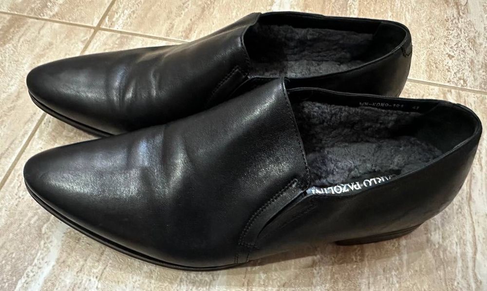 Чоловічі зимні напів туфлі Carlo Pazolini