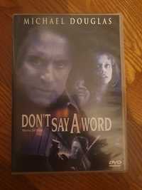 Don't say a word Michael Douglas płyta dvd