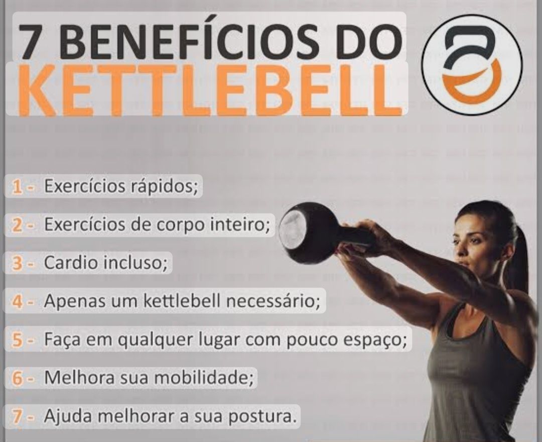 Ketlebell de 20 kg! Último stock! A tua melhor oportunidade!