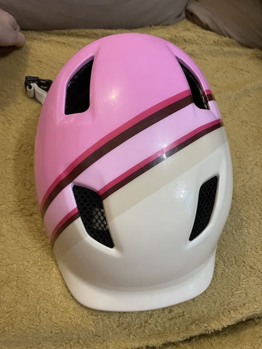 Kask dziewczęcy regulowany na rower rolki dla dziewczynki