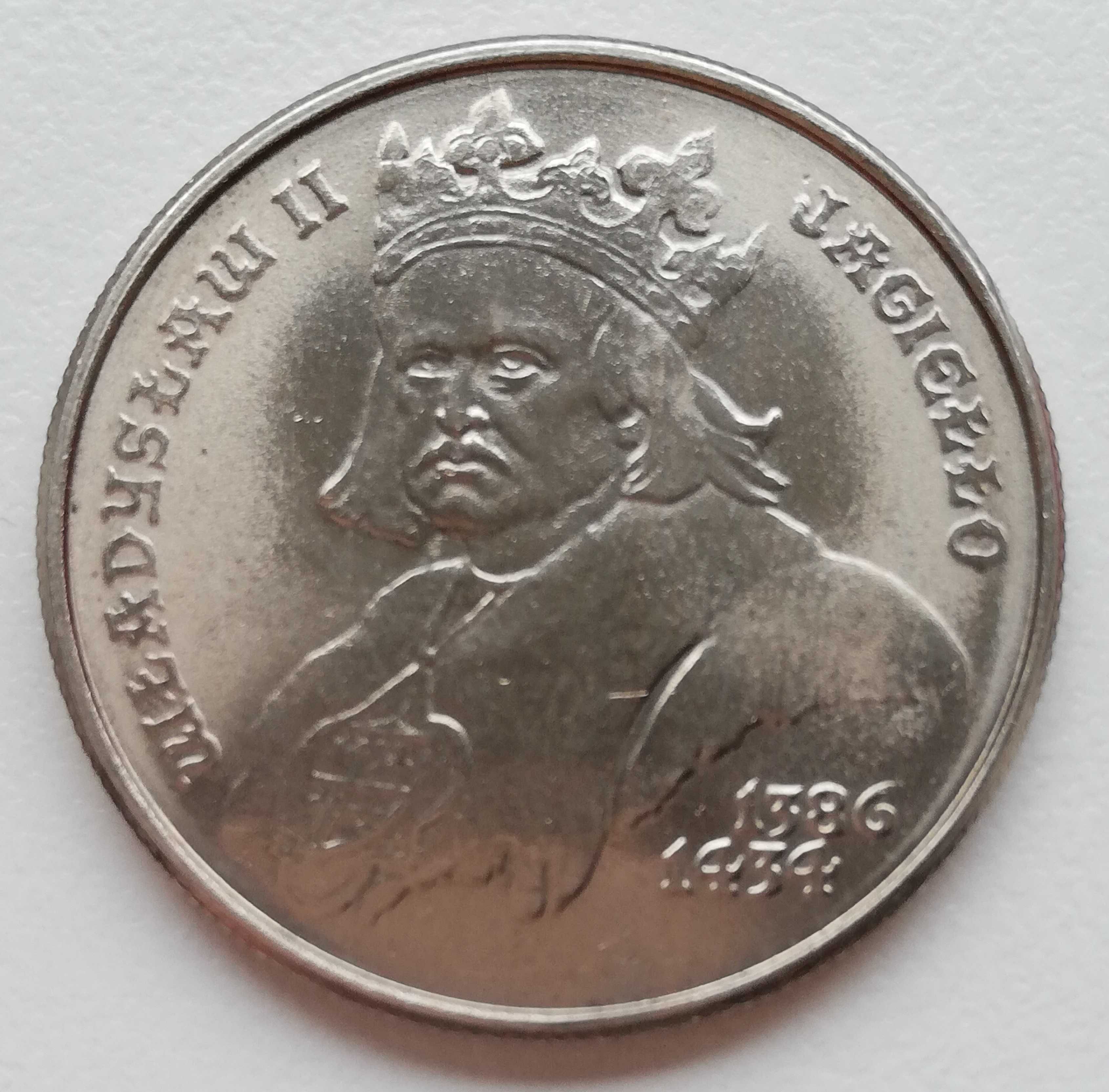Moneta 500 zł 1989 Władyslaw ll Jagiełło na prezent stan SM