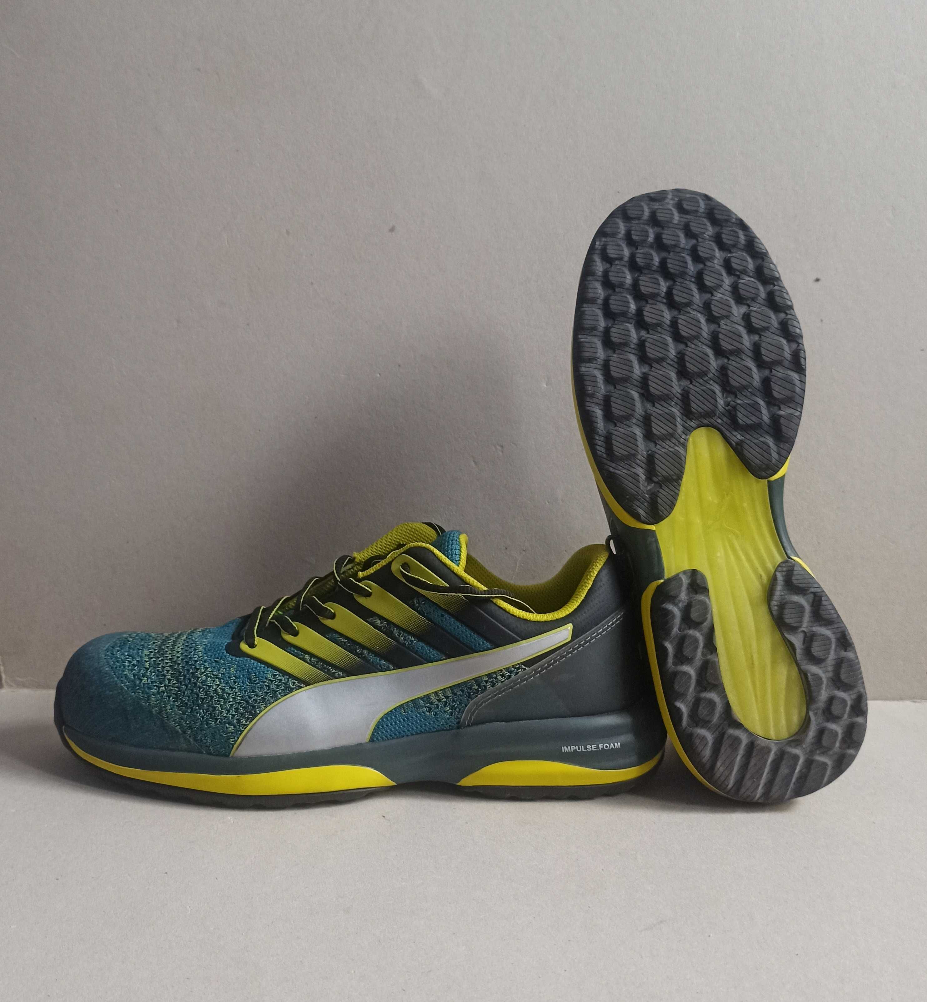 Męskie buty Puma Blaze Knit Low S1P Hro Src roz.47 STAN 6-/6