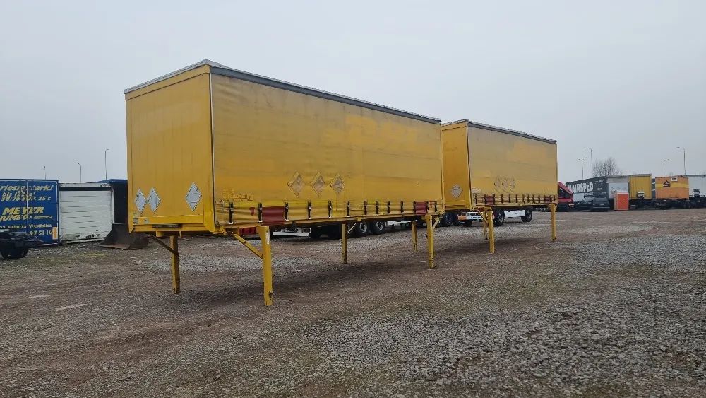 Krone 13.500zł netto ZABUDOWA KRONE BDF 7.45x2.50 FIRANKA DRZWI