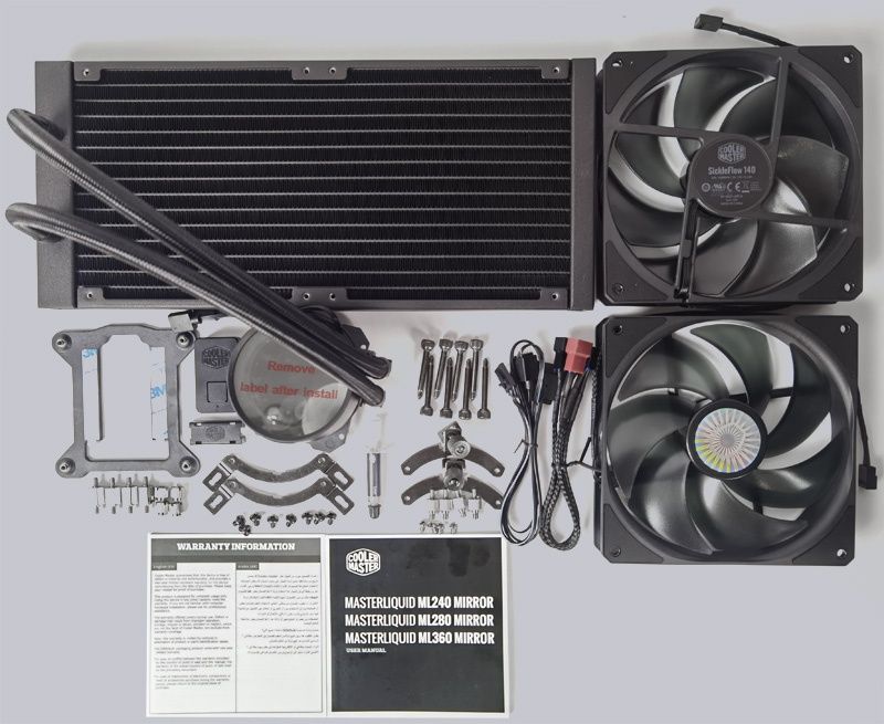 СВО CoolerMaster Liquid ML280 (Corsair,NZXT,Arctic,Be Quiet,AlphaCool)
