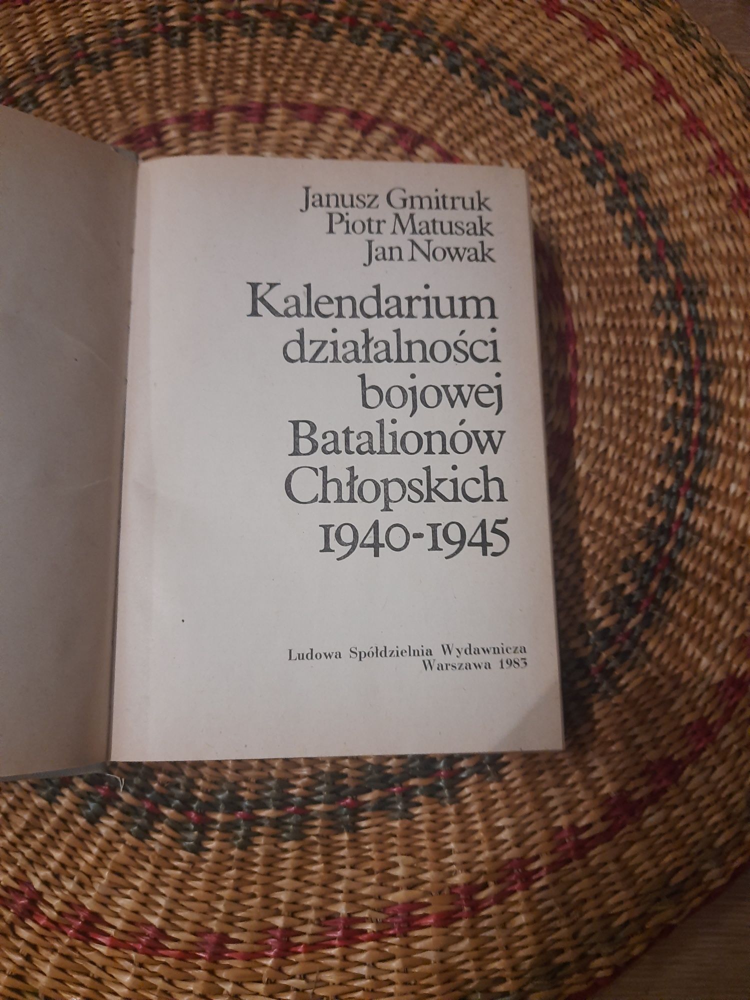 Kalendarium działalności bojowej Batalionów Chłopskich