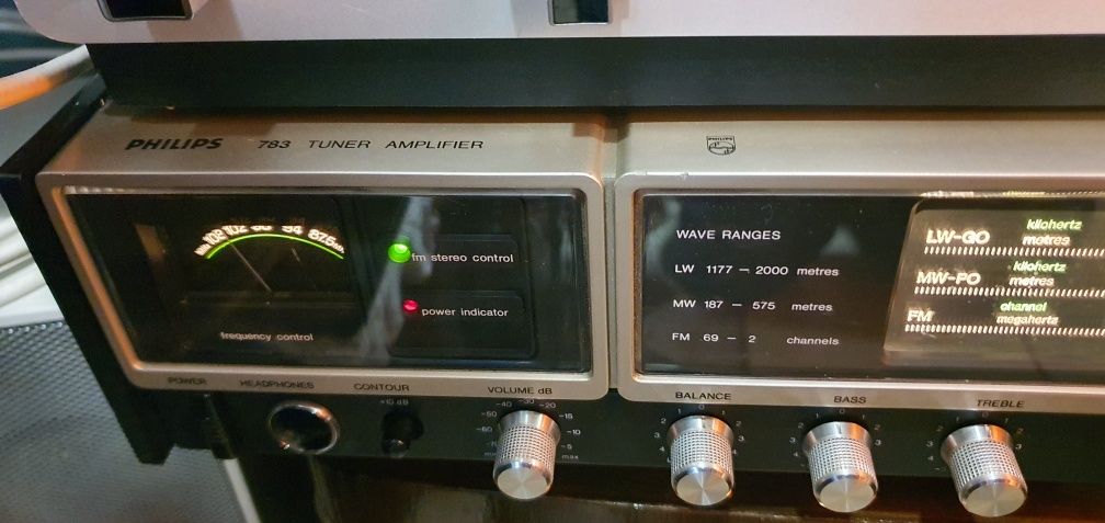 Amplituner PHILIPS 783 - UNIKATOWY Model.