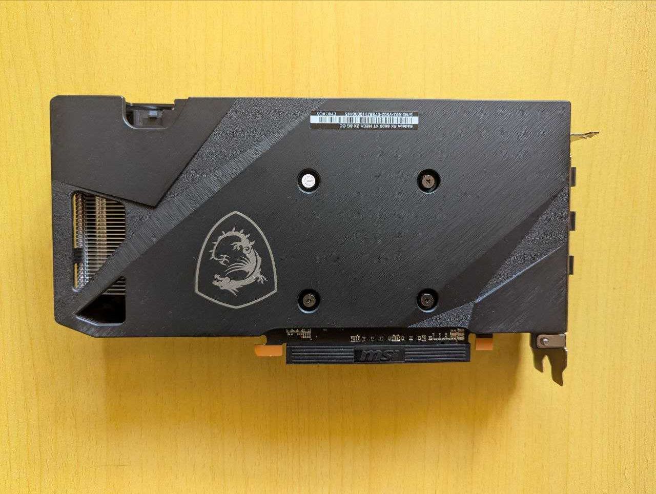 RX 6600 XT MSI Mech 2X OC