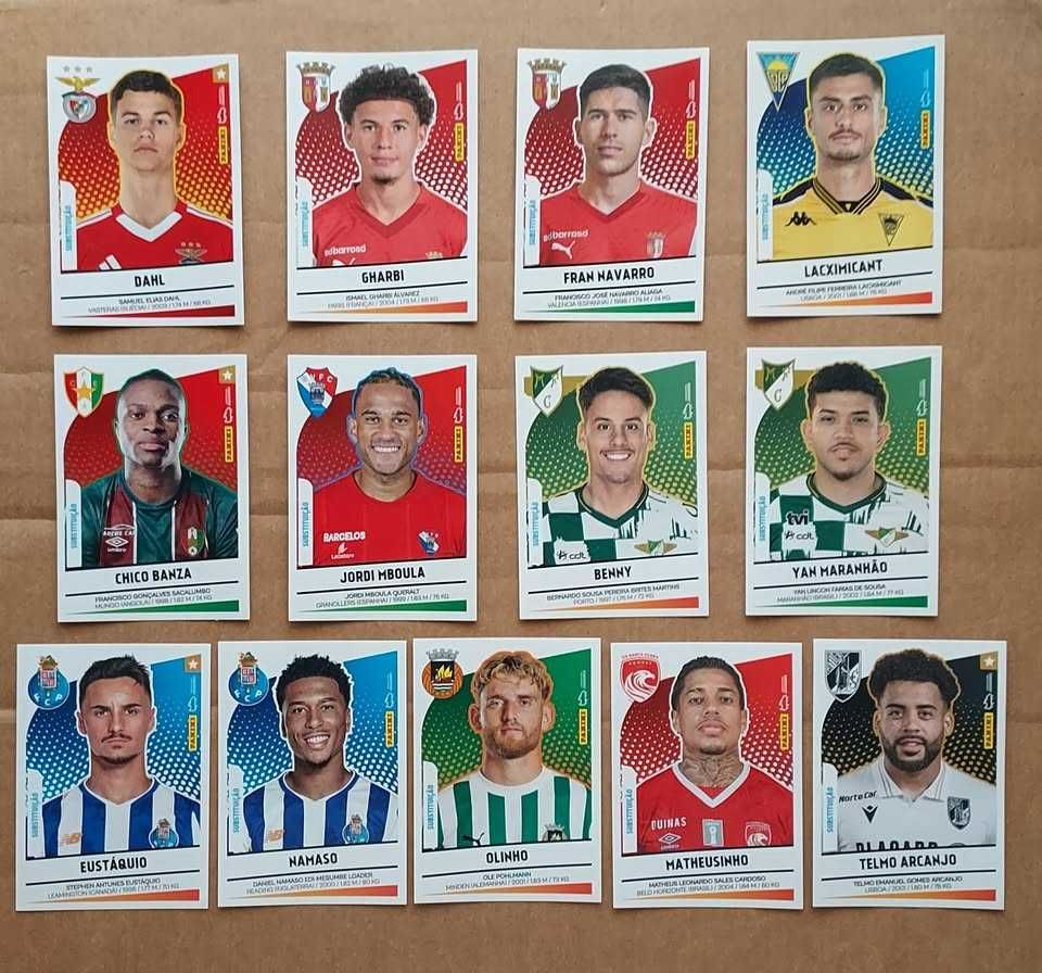 Liga 2024/2025 Panini - Mercado de Inverno e Bis - cromos futebol