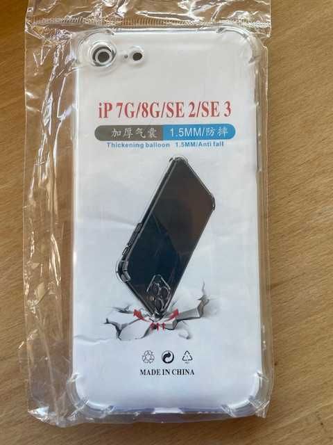 NOVA transparent silicone case for iPhone 7, 8, SE with reinforced corners64584317697411120