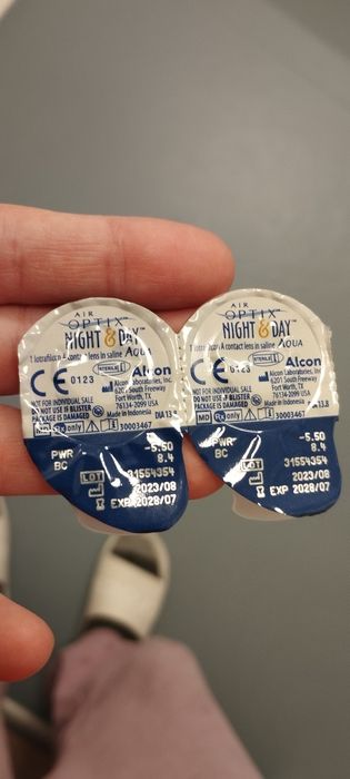 Soczewki Air optix night day