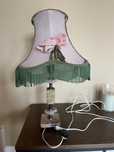 Lampa z marmuru nocna stara zabytkowa