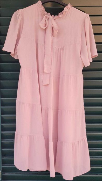 Vestido rosa verao
