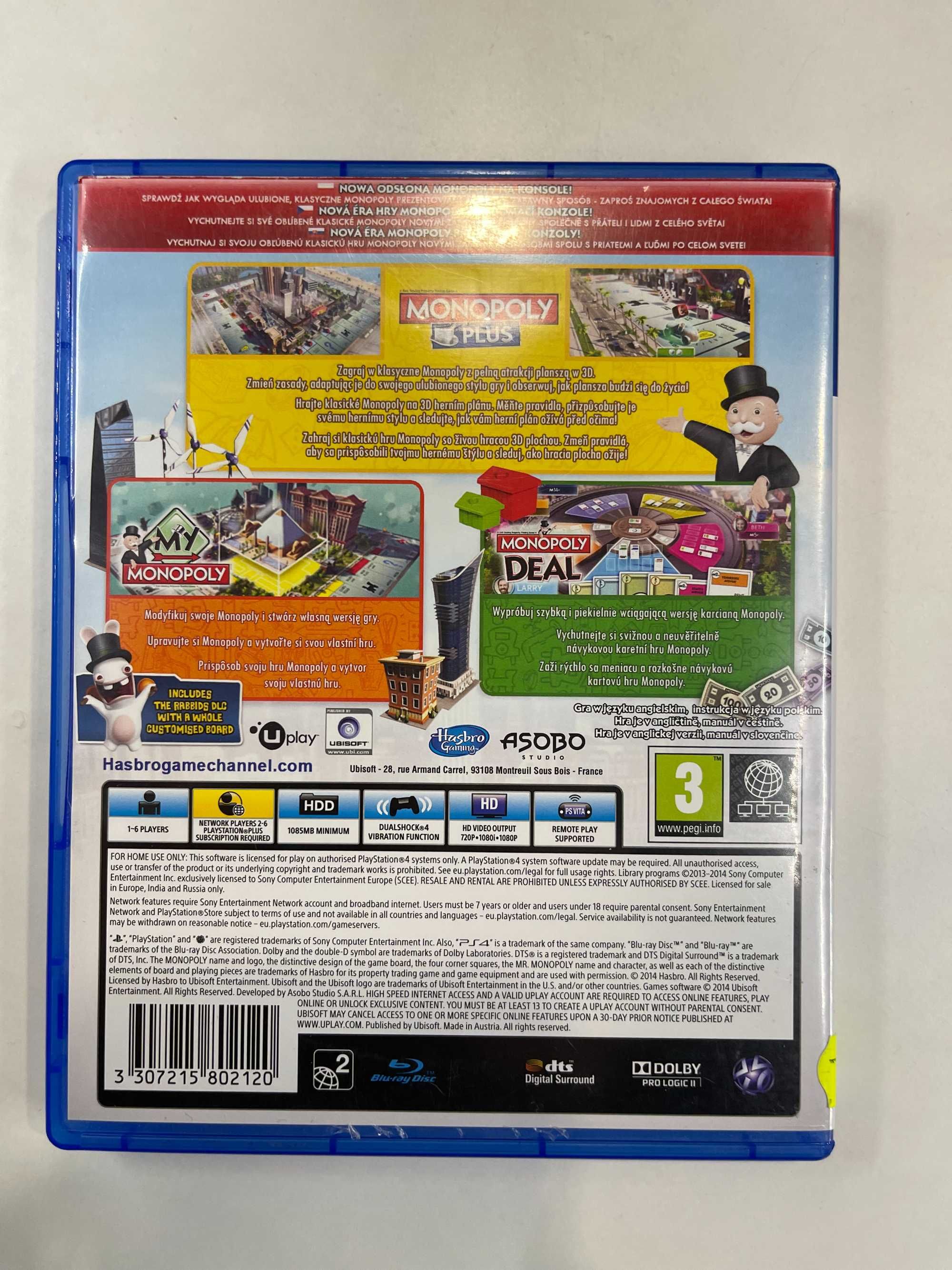 Monopoly Family Fun Pack PS4