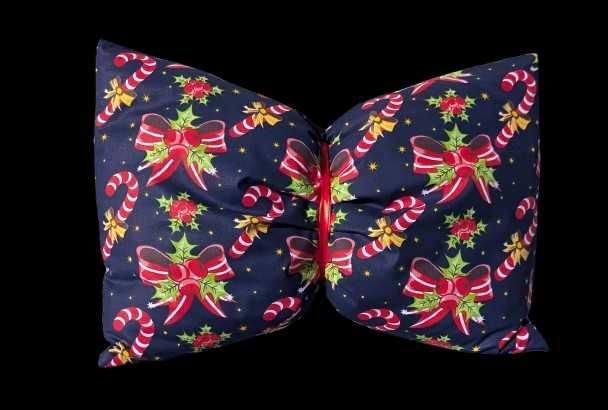 Pościel bawełniana160x200cm prezent 3elementy świąteczna Polska+gratis