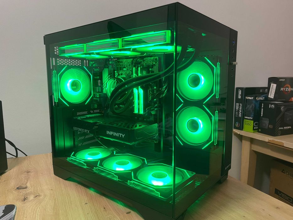 Komputer Gamingowy RTX 5060, Ryzen 5 5600, 16 RAM, 1TB NOWY! Gwarancja