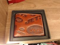 Portfel NY Jets NFL skóra