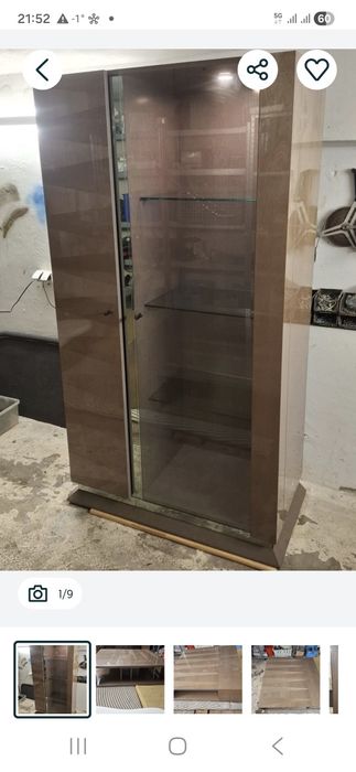 Witryna Kler Alf Uno Claire PJCL0600- połysk!LED! 4600zł