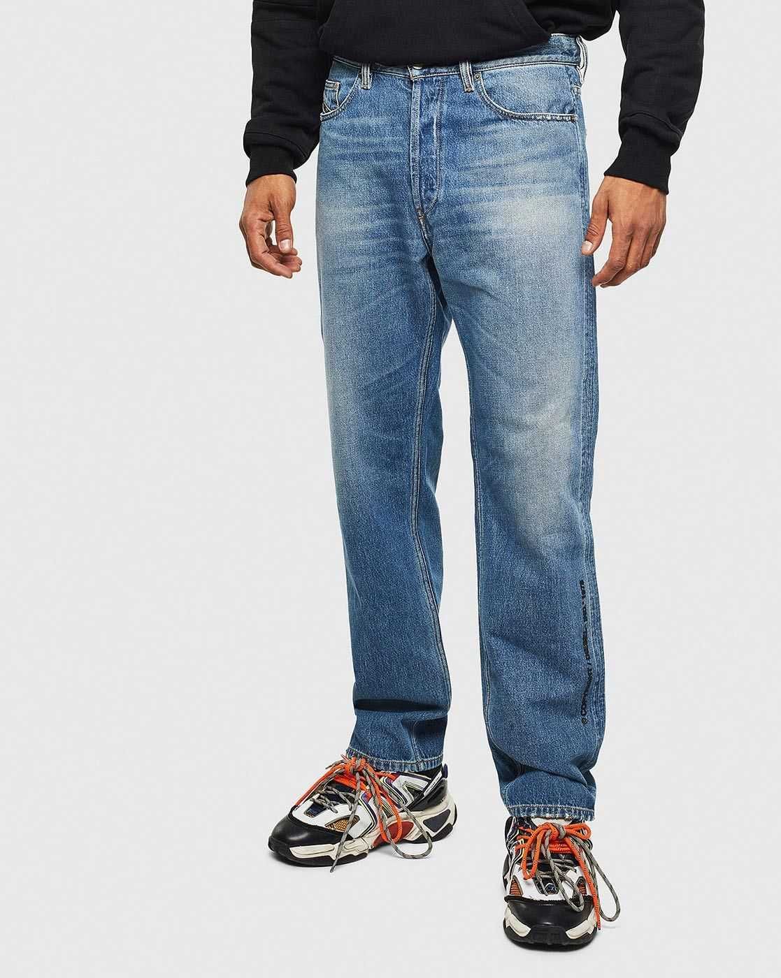 Шикарні чоловічі джинси diesel оригінал, diesel d-macs straight джинси