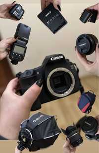 Продам фотоапарат Canon 60d з комплектуючими
