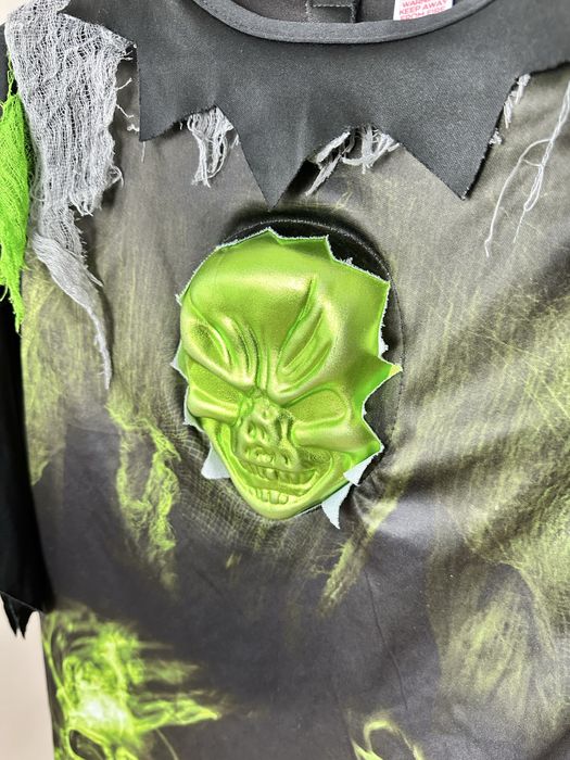 Strój przebranie na halloween TU 110-116 cm zombie