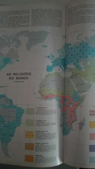 Grande Atlas Mundial - Séc XX (livro gigante)
