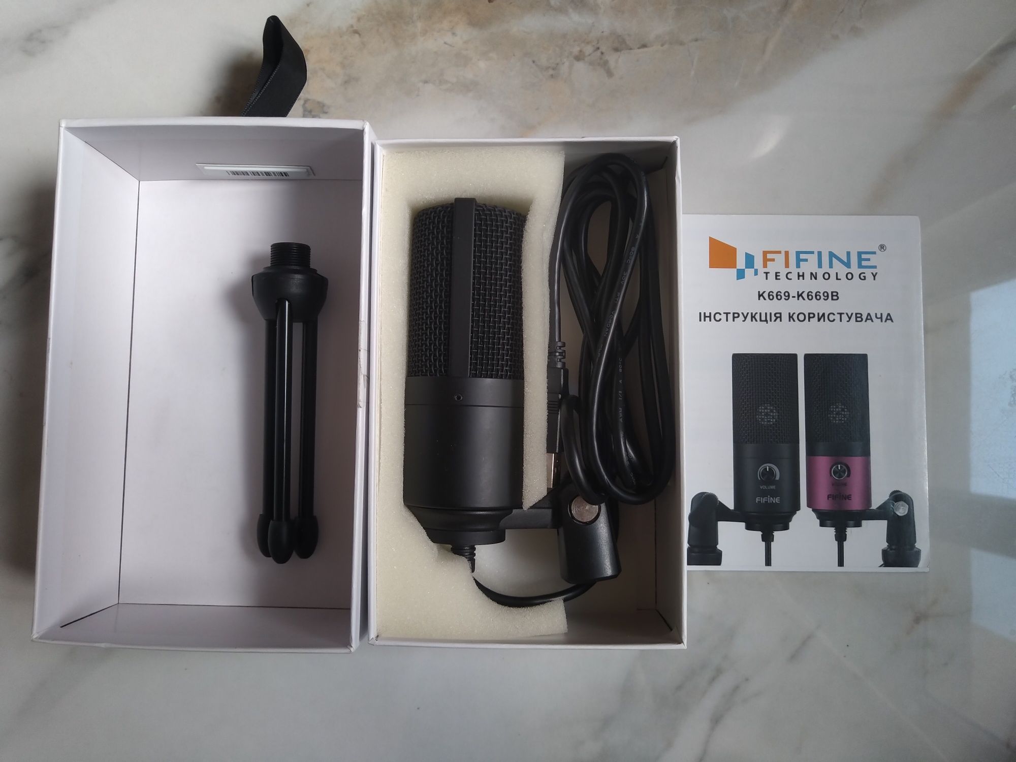 Мікрофон Fifine K669B (новий)