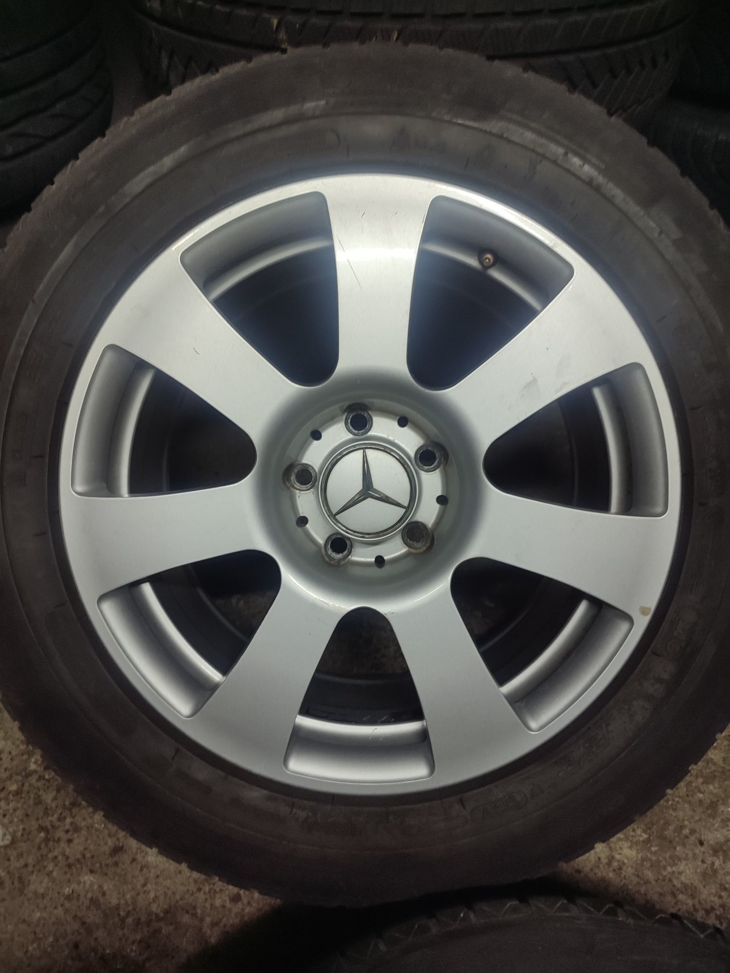 Oryginalne Alufelgi Mercedes 17" 5x112 + dekielki