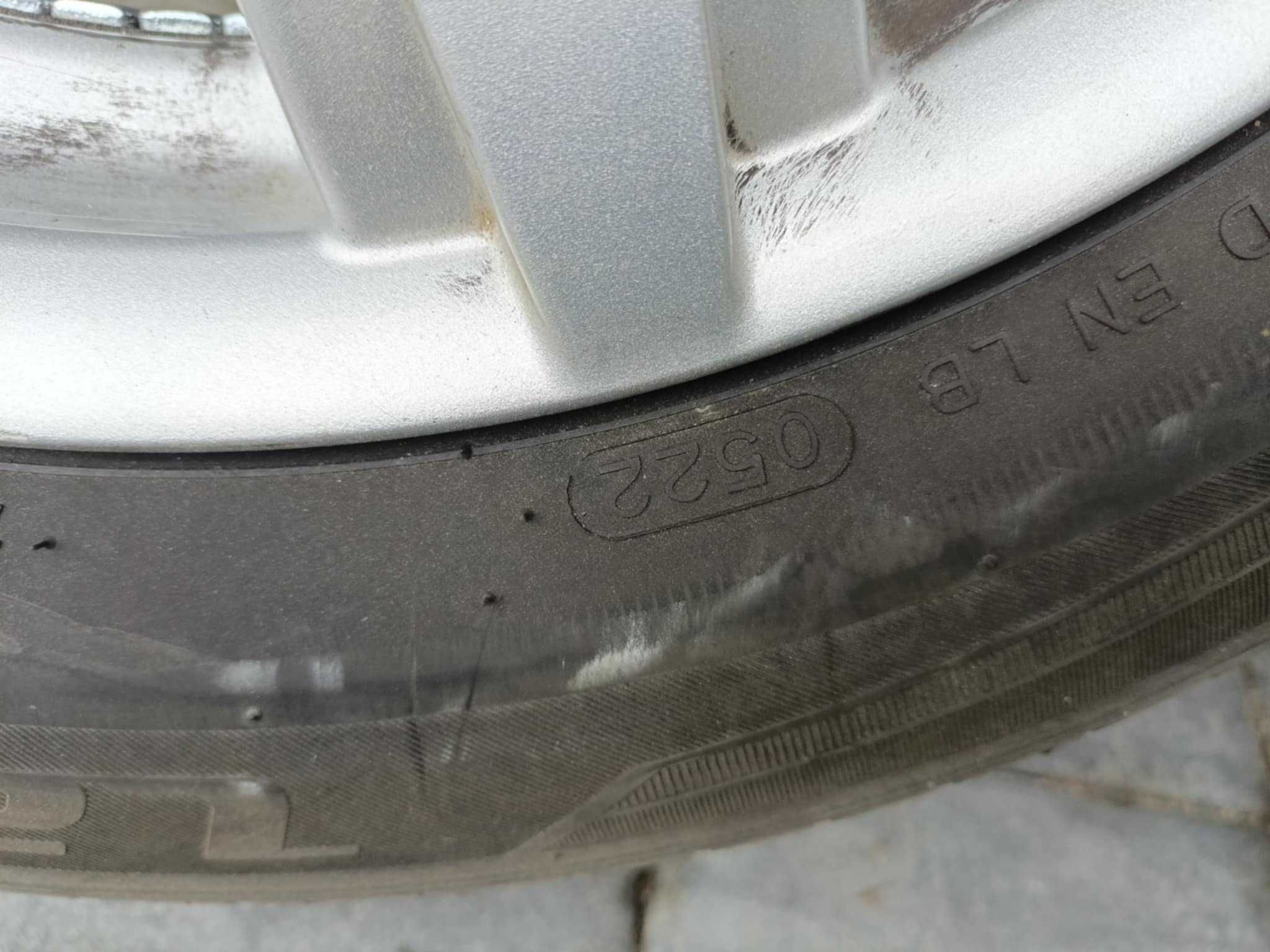 Alufelgi 14" 4x100 oponami letnimi