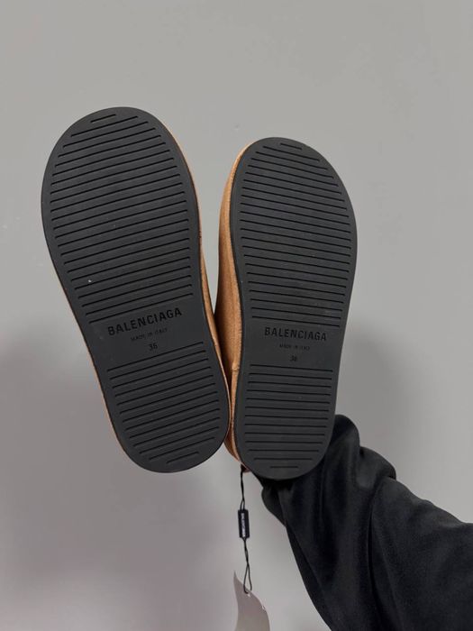 Мюлі зимові Balenciaga Alaska Soft Mules