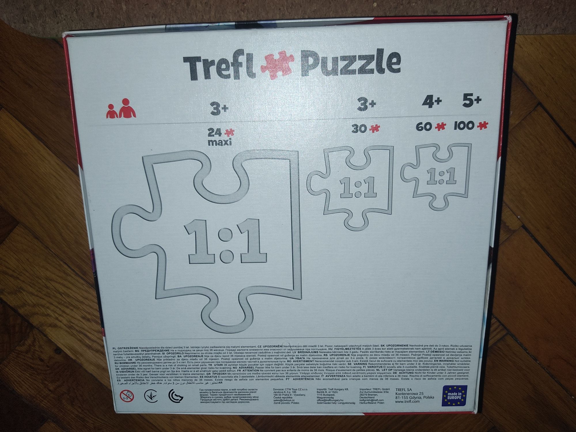Kraina lodu 2 Frozen II puzzle 4w1 4+