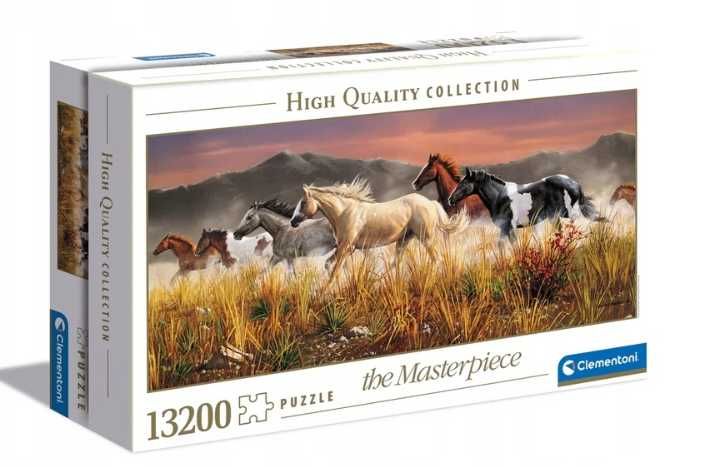 CLEMENTONI 38006 PUZZLE 13200 Elementów Tabun koni