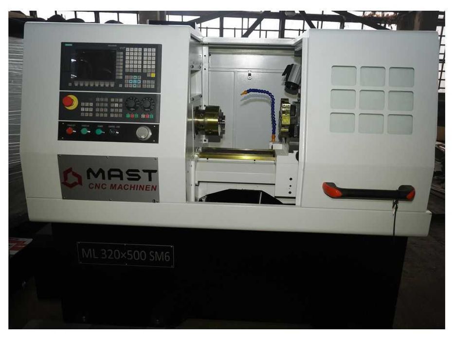 Токарний верстат з ЧПУ MAST ML 320х500 SM6 токарный станок