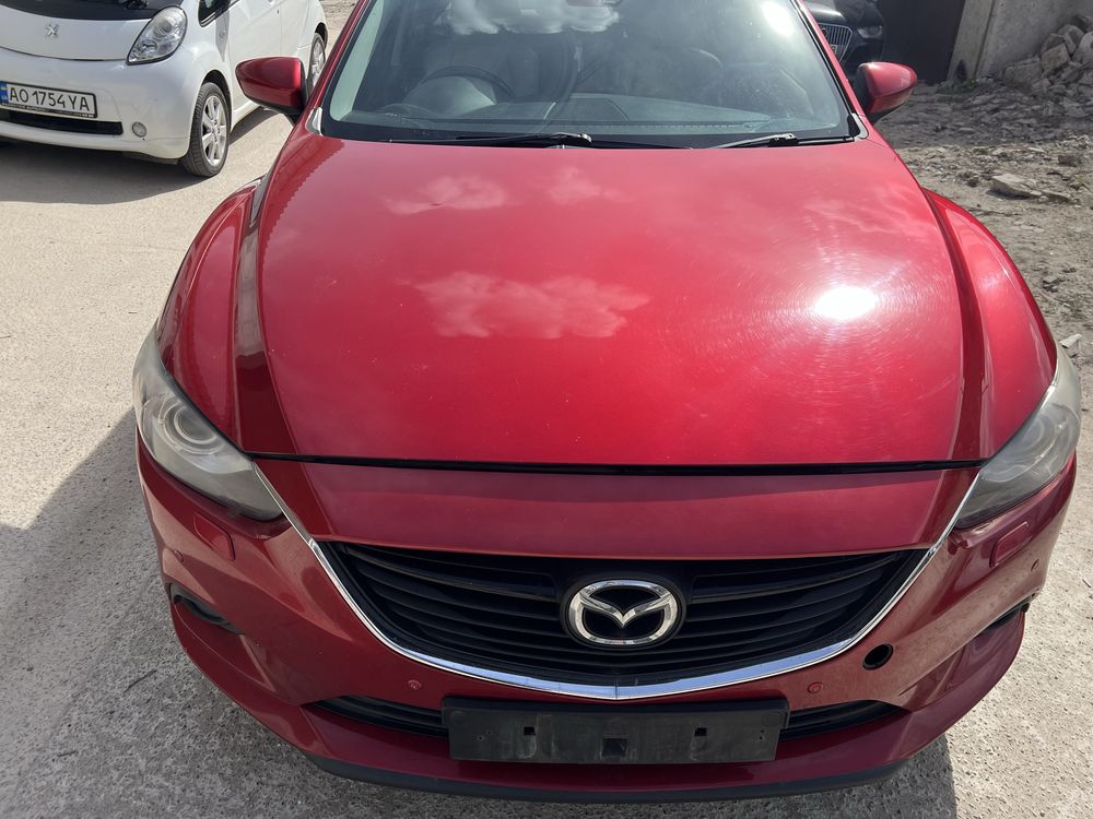 Разборка Mazda 6 GJ капот крылья бампер двери салон акпп фонарь