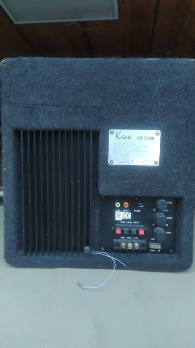 Сабвуфер автомобільний KICX ICO-250 ВА