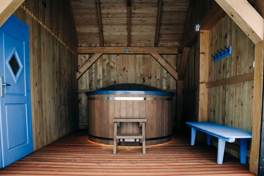 Domki Bieszczady, Sauna, Balia, Basen, Jacuzzi