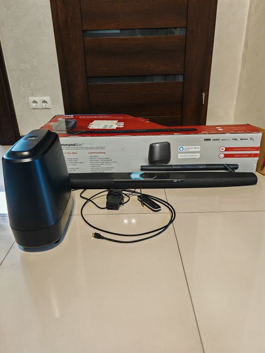 Soundbar Polk Audio Command Bar 2.1 260W WiFi Alexa Dolby