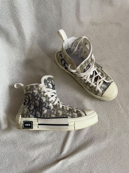 Оригінал! Монограмні Кеди Dior  b 23 High Top | monogram