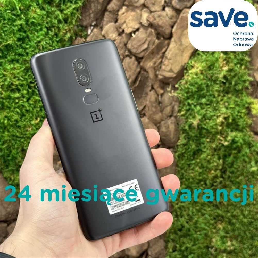 OnePlus 6 8/128GB czarny *Gwarancja 24 miesiące!*