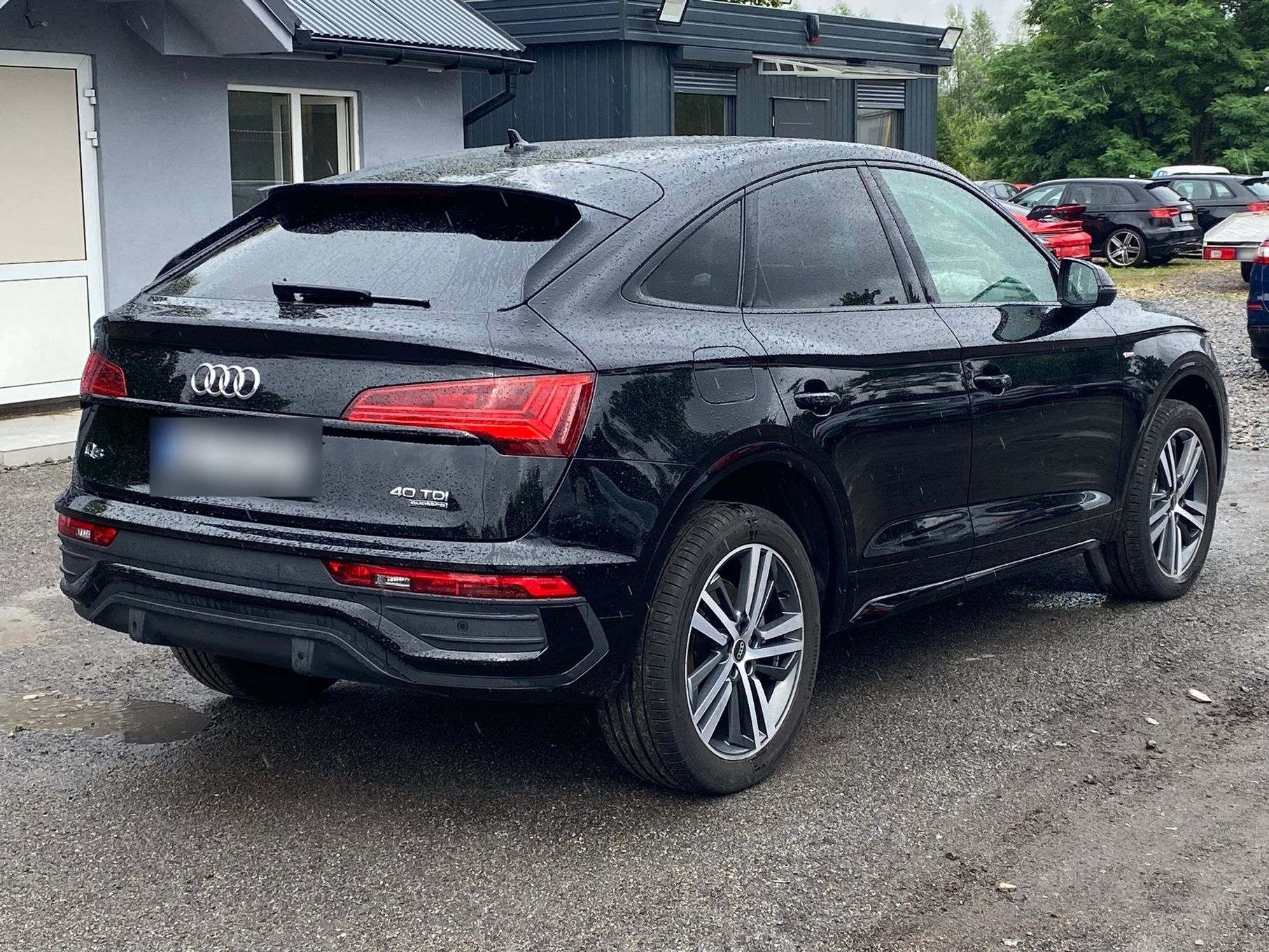 Audi Q5 Sportback Rej. 02/2025 SLine 40TDI Quattro BlackLine Salon Polska