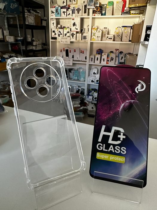 Szkło hartowane + etui 1,5mm do OPPO RENO 12F 5G/12FS 5G