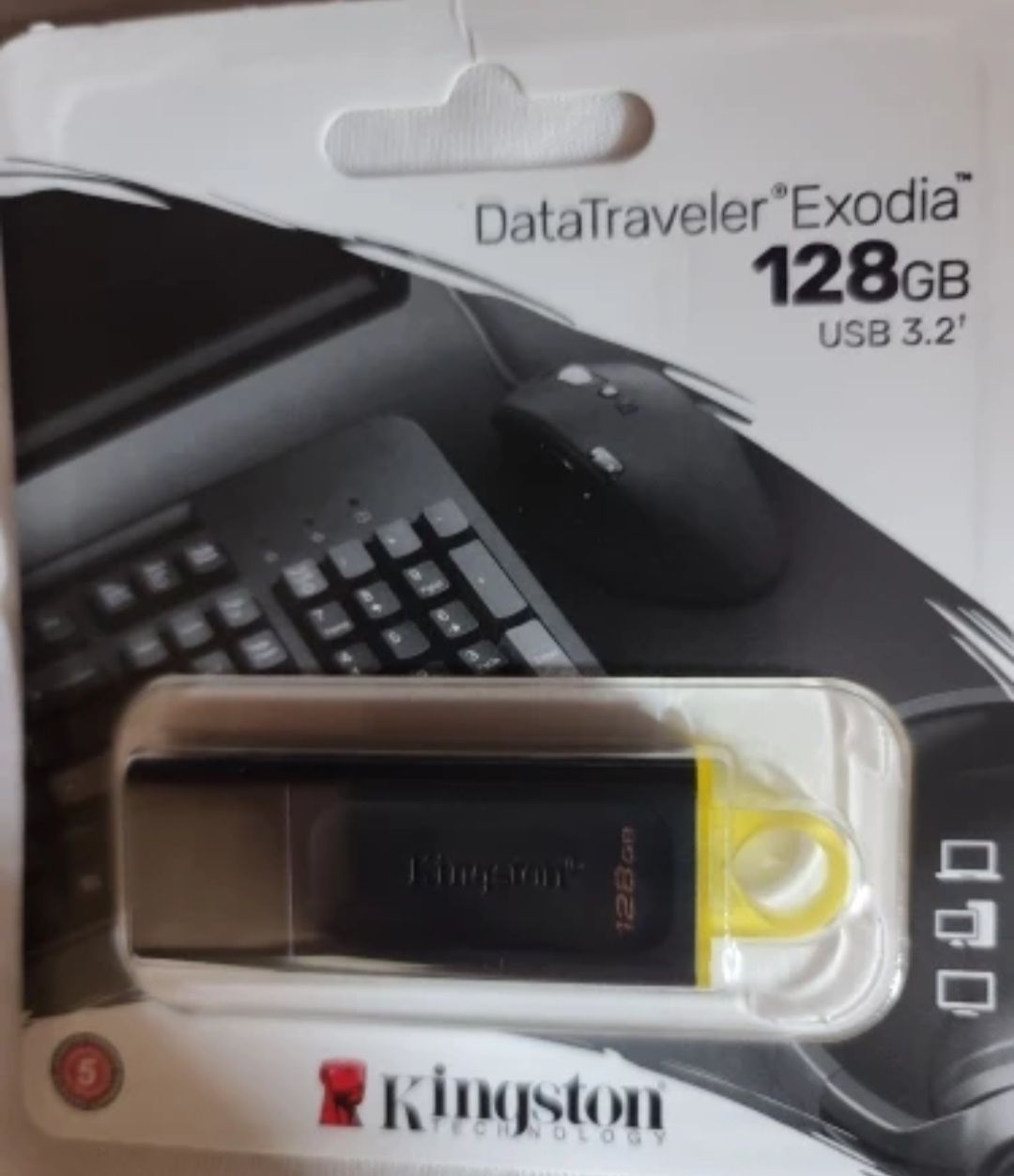 Pen Drive Usb - Kingston - 128 Gb - Portes de envio Grátis