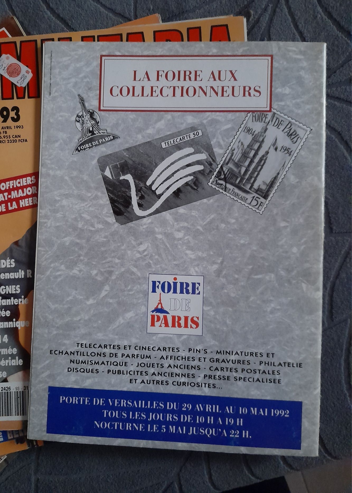 Revistas Militaria em francês