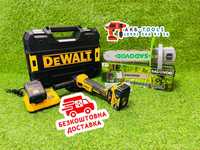 Аккумуляторная Балгарка DeWALT DCG405 + насадка цепная пила SADOVOD