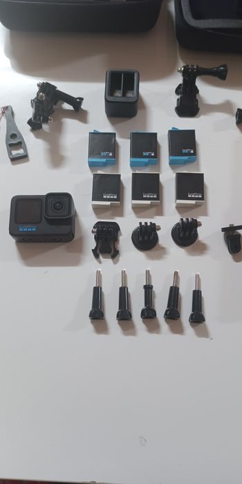 GoPro 10 black com 6 baterias