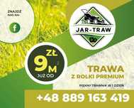 Trawa z rolki/ trawnik w rolce/ Transport/montaż