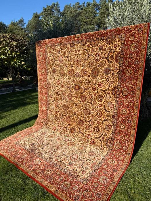 Wełniany kaszmirowy dywan perski Adoros SCHAH ABBAS 350x250 gal.10 tys