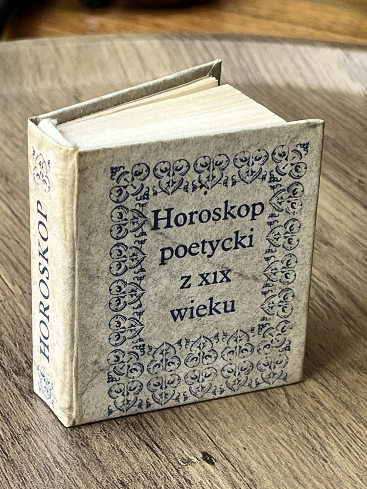 Horoskop poetycki z XIX wieku