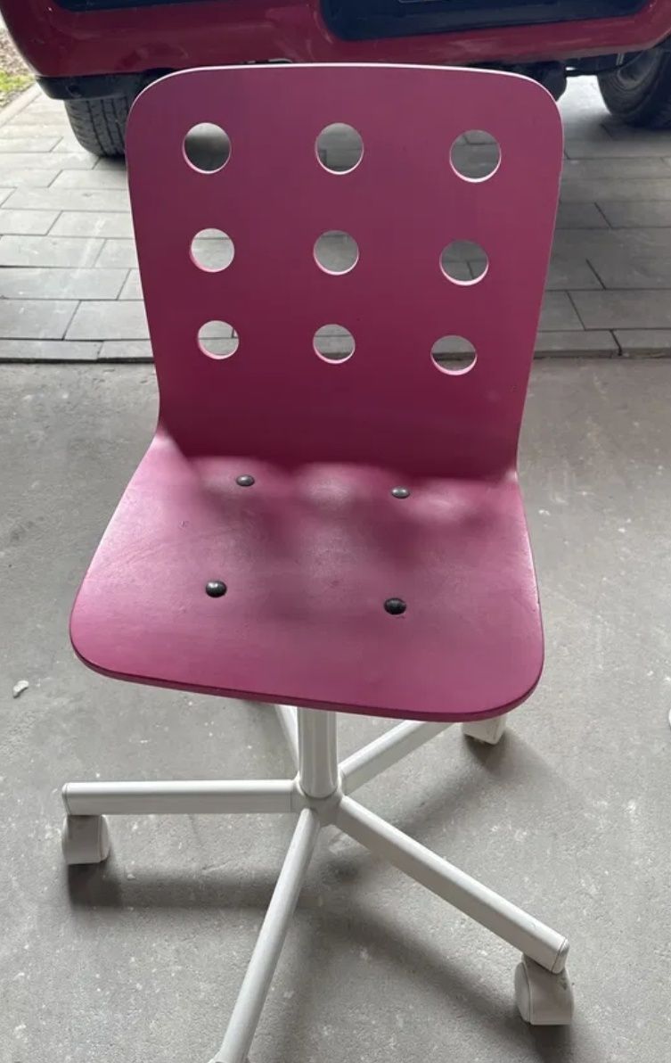 Krzeslo biurowe dla dzieci ikea jules